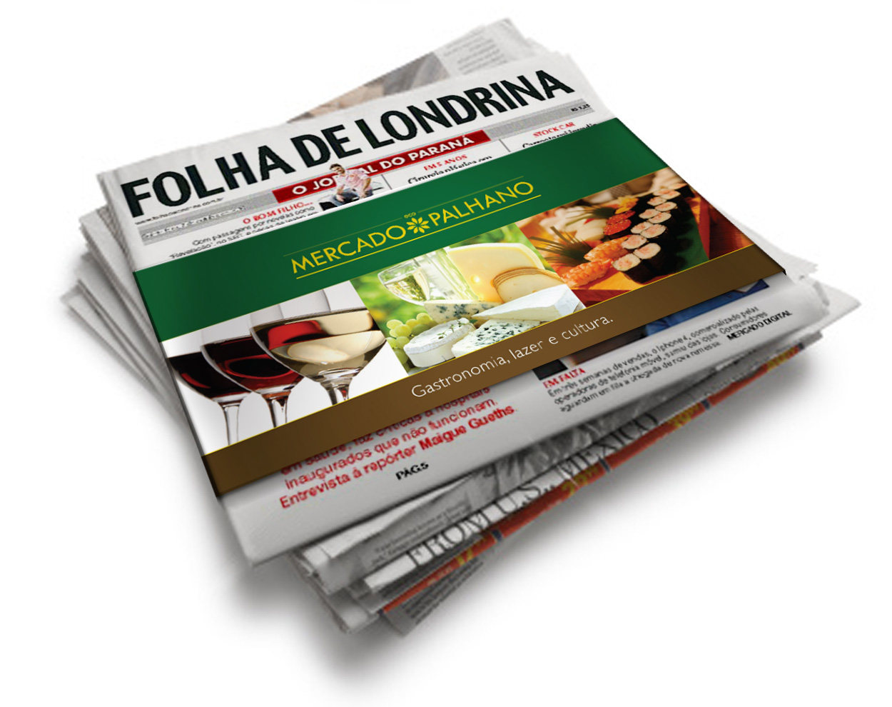 Cinta para Jornal EcoMercado Palhano