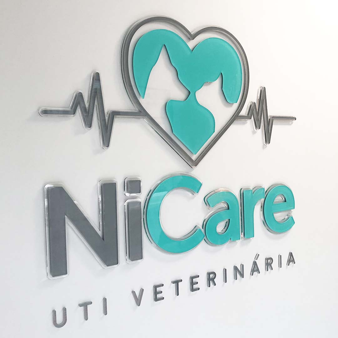 Logomarca, Identidade Visual e Comunicação Visual para a Nicare UTI Veterinária