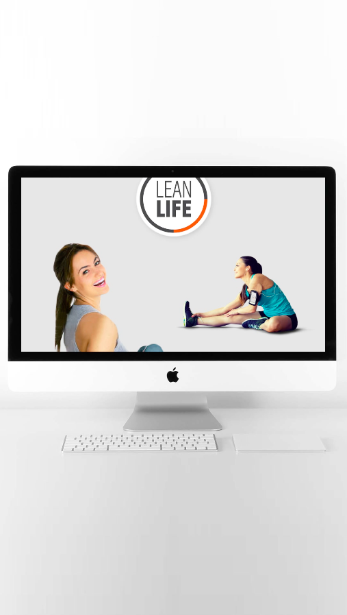 identidade Visual, Comunicação Visual e Web Design para site da Lean Life, versões desktop